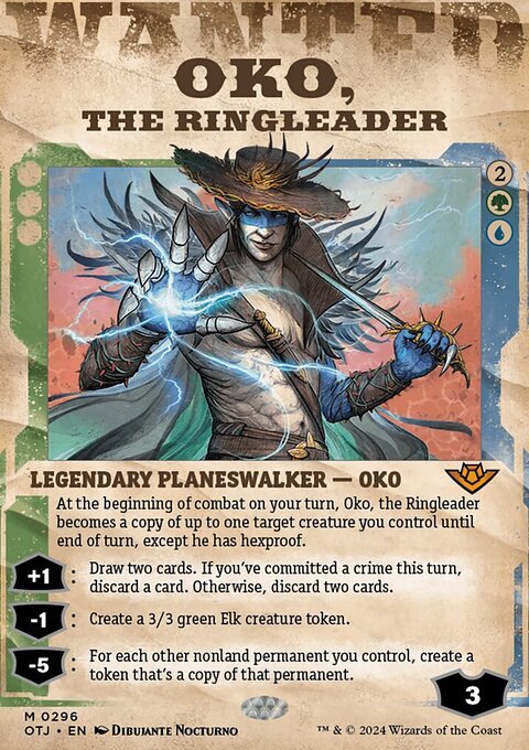 Oko, the Ringleader (Showcase) [Outlaws of Thunder Junction]