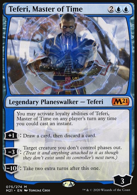 Teferi, Master of Time (075) [Core Set 2021]