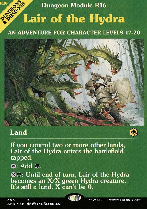 Lair of the Hydra (Dungeon Module) [Dungeons & Dragons: Adventures in the Forgotten Realms]