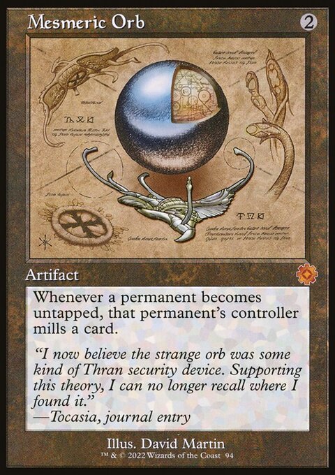 Mesmeric Orb (Retro Schematic) (Serialized) [The Brothers' War Retro Artifacts]