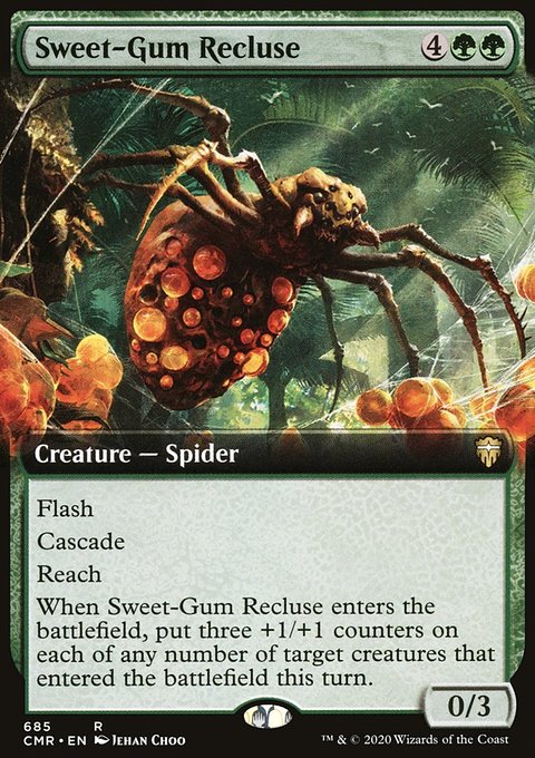 Sweet-Gum Recluse (Extended Art) [Commander Legends]