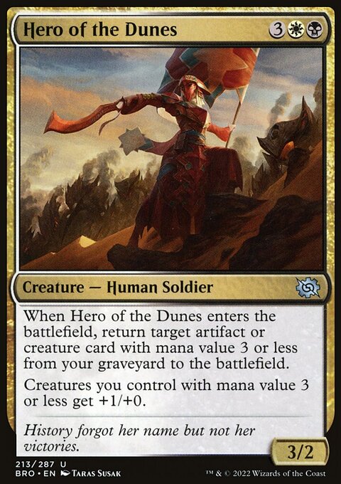 Hero of the Dunes [The Brothers' War]