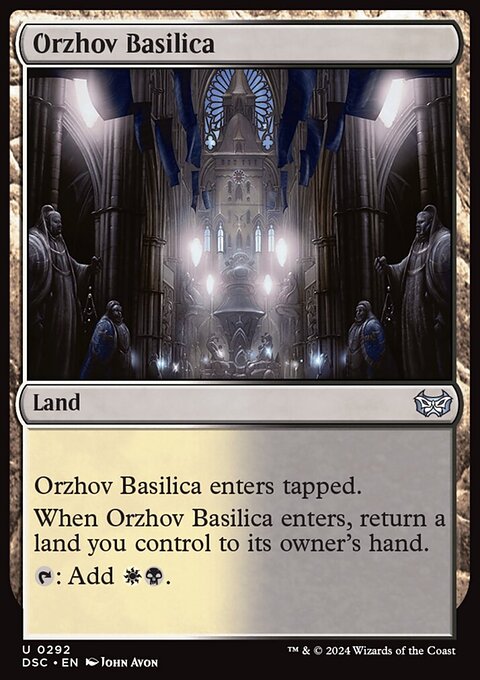 Orzhov Basilica [Duskmourn: House of Horror Commander]