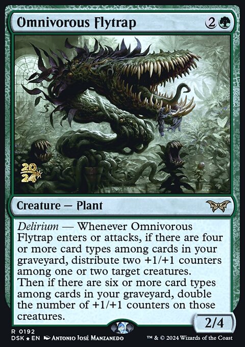 Omnivorous Flytrap [Duskmourn: House of Horror Prerelease Promos]