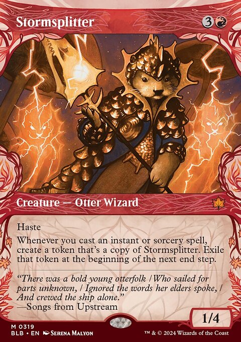 Stormsplitter (Showcase) [Bloomburrow]