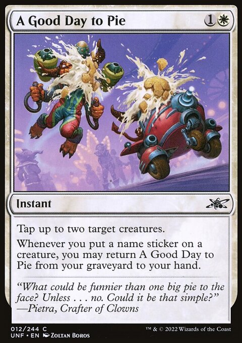 A Good Day to Pie [Unfinity]