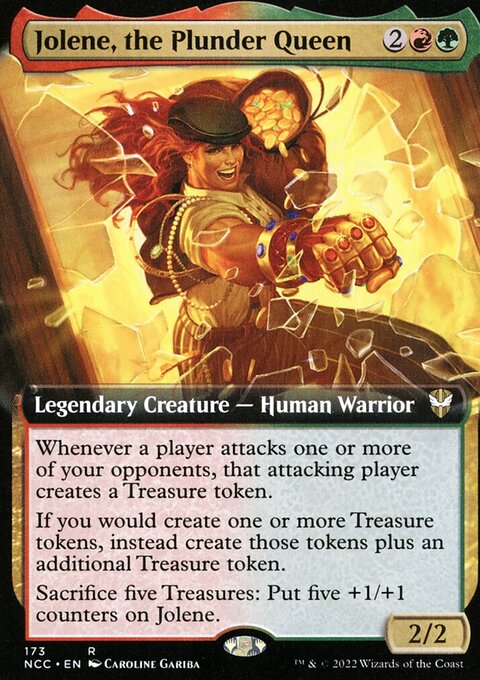 Jolene, the Plunder Queen (Extended Art) [Streets of New Capenna Commander]