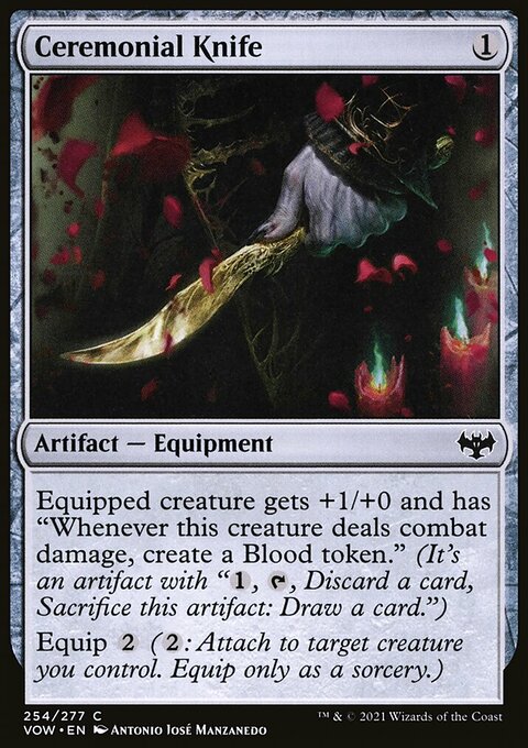 Ceremonial Knife [Innistrad: Crimson Vow]