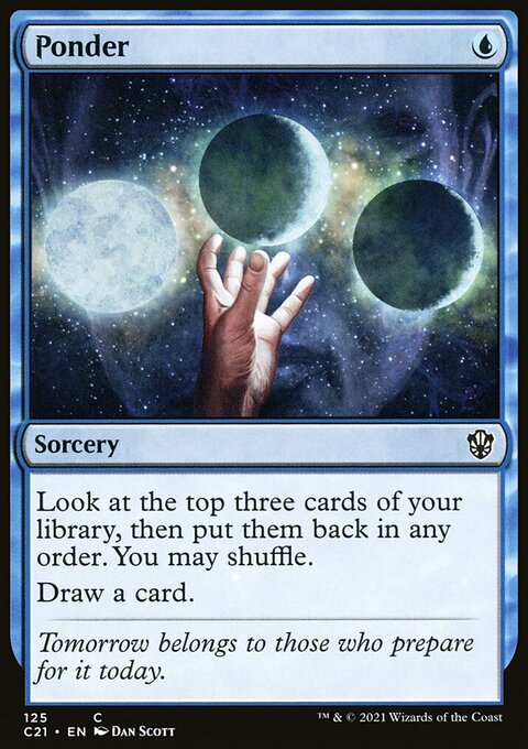 Ponder [Commander 2021]