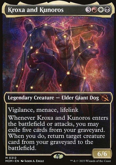 Kroxa and Kunoros (Showcase Planar Booster Fun) [March of the Machine]