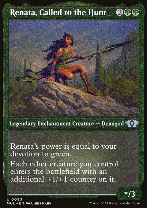 Renata, Called to the Hunt (Foil Etched) [Multiverse Legends]