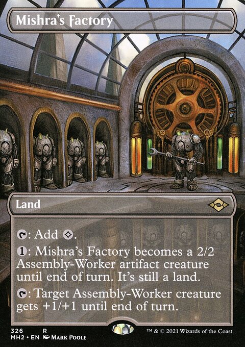 Mishra's Factory (Borderless Alternate Art) [Modern Horizons 2]