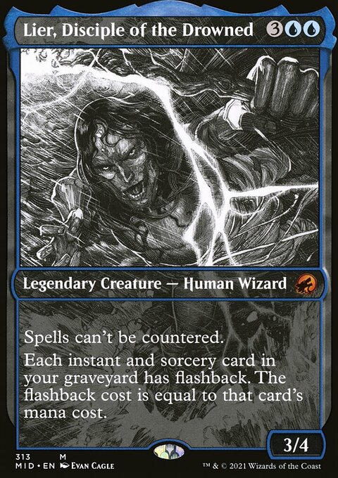 Lier, Disciple of the Drowned (Showcase Eternal Night) [Innistrad: Midnight Hunt]