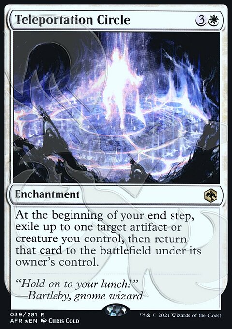 Teleportation Circle (Ampersand Promo) [Dungeons & Dragons: Adventures in the Forgotten Realms Promos]