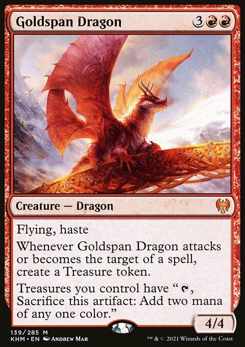 Goldspan Dragon [Kaldheim]