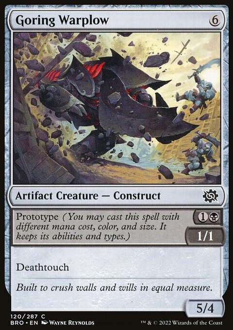 Goring Warplow [The Brothers' War]