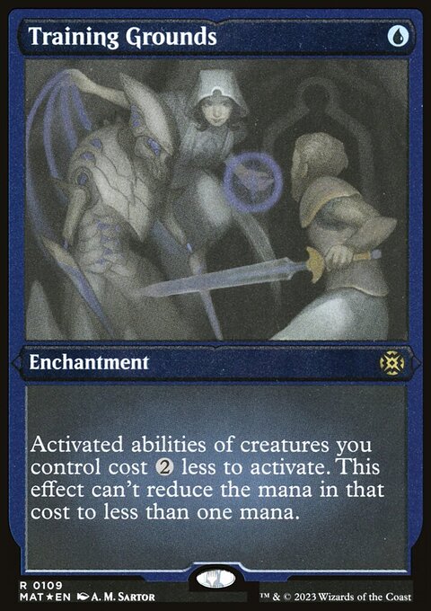 Training Grounds (Foil Etched) [March of the Machine: The Aftermath]