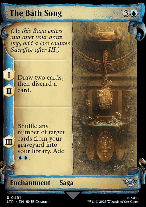 The Bath Song [The Lord of the Rings: Tales of Middle-Earth Showcase Scrolls]