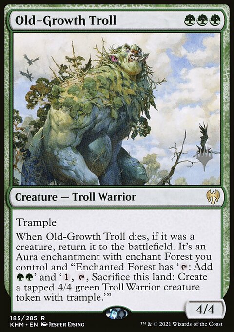 Old-Growth Troll (Promo Pack) [Kaldheim Promos]