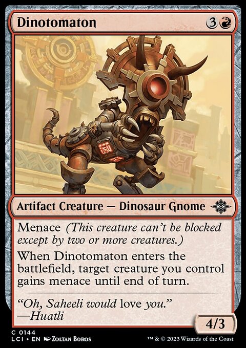 Dinotomaton [The Lost Caverns of Ixalan]