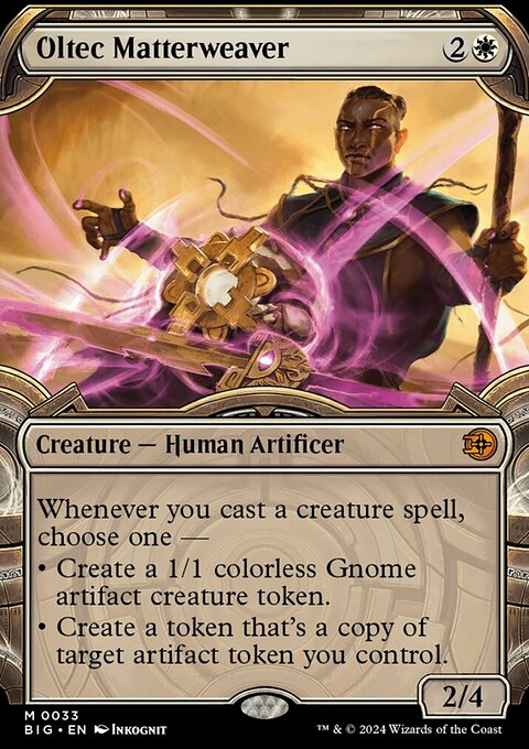 Oltec Matterweaver (Showcase) [Outlaws of Thunder Junction: The Big Score]