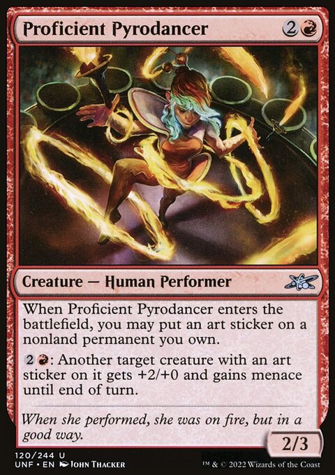 Proficient Pyrodancer [Unfinity]