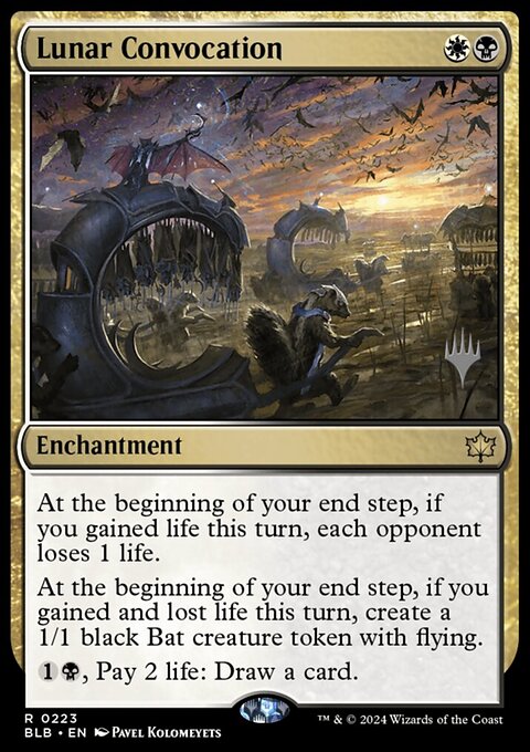 Lunar Convocation [Bloomburrow Prerelease Promos]
