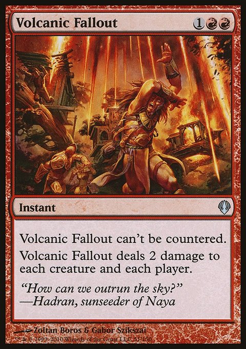 Volcanic Fallout [Archenemy]
