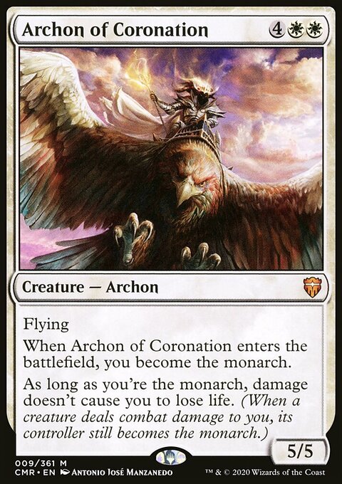 Archon of Coronation [Commander Legends]