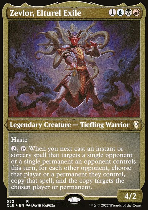 Zevlor, Elturel Exile (Foil Etched) [Commander Legends: Battle for Baldur's Gate]