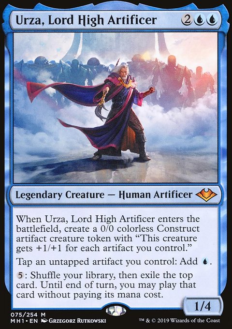 Urza, Lord High Artificer [Modern Horizons]