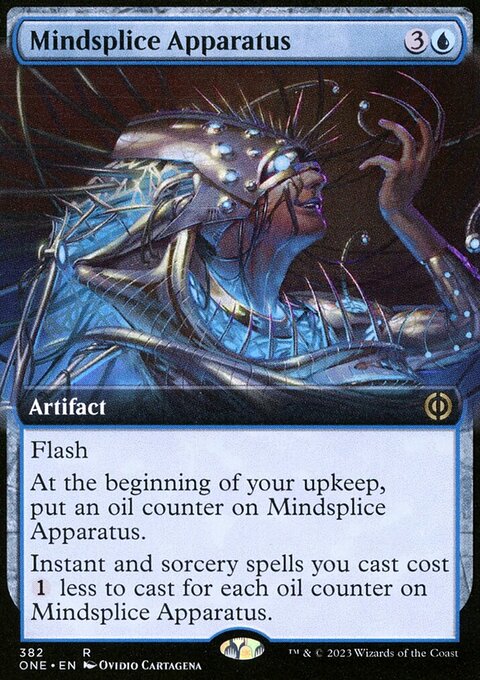 Mindsplice Apparatus (Extended Art) [Phyrexia: All Will Be One]