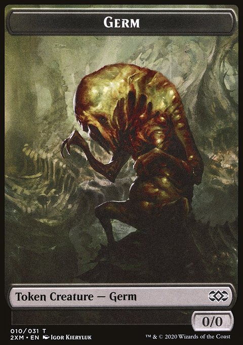 Germ // Ooze Double-Sided Token [Double Masters Tokens]