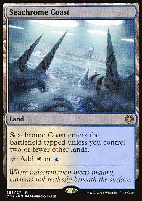 Seachrome Coast [Phyrexia: All Will Be One]
