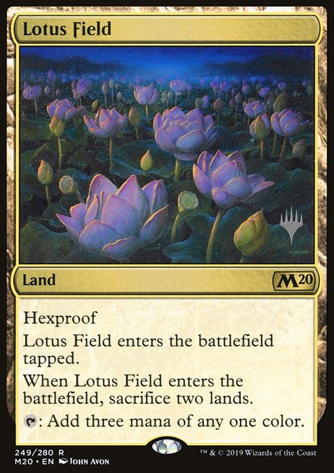 Lotus Field (Promo Pack) [Core Set 2020 Promos]