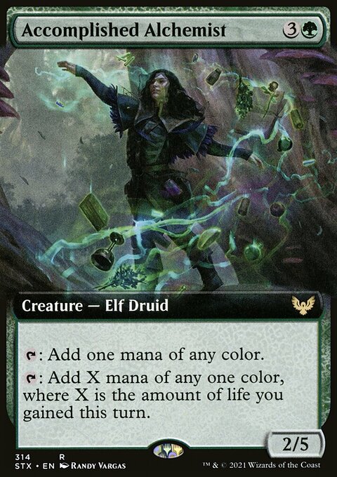 Accomplished Alchemist (Extended Art) [Strixhaven: School of Mages]