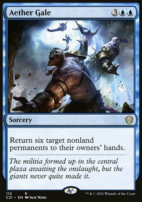 Aether Gale [Commander 2021]