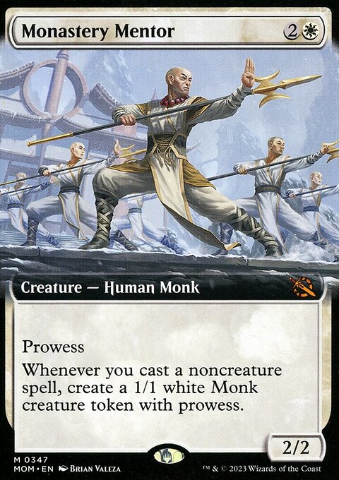 Monastery Mentor (Extended Art) [March of the Machine]