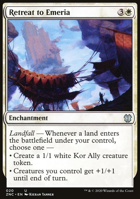 Retreat to Emeria [Zendikar Rising Commander]