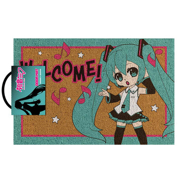 Hatsune Miku - Welcome - Doormat