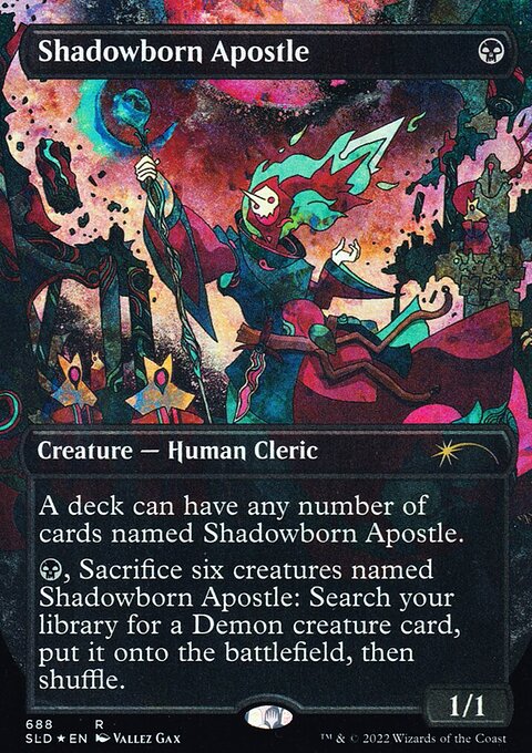 Shadowborn Apostle (688) (Borderless) [Secret Lair Drop Promos]
