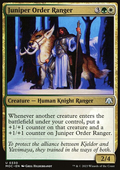 Juniper Order Ranger [March of the Machine Commander]