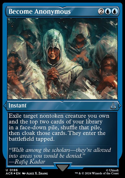 Become Anonymous (Foil Etched) [Assassin's Creed]