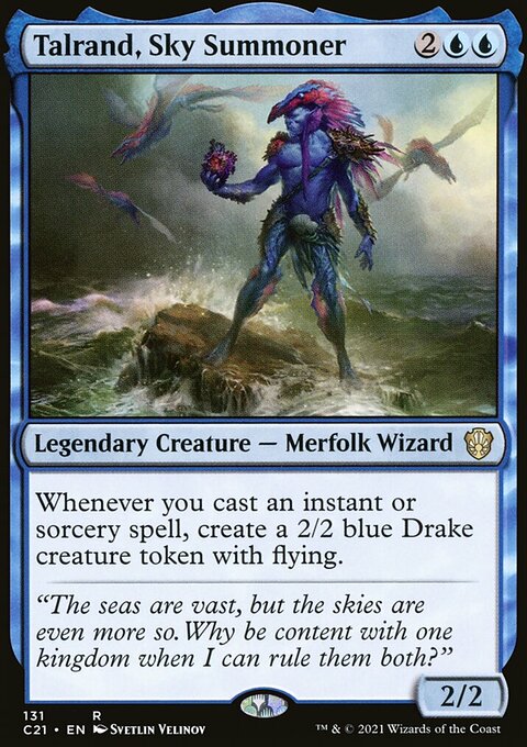 Talrand, Sky Summoner [Commander 2021]