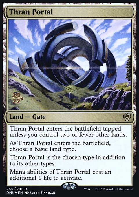 Thran Portal [Dominaria United Prerelease Promos]