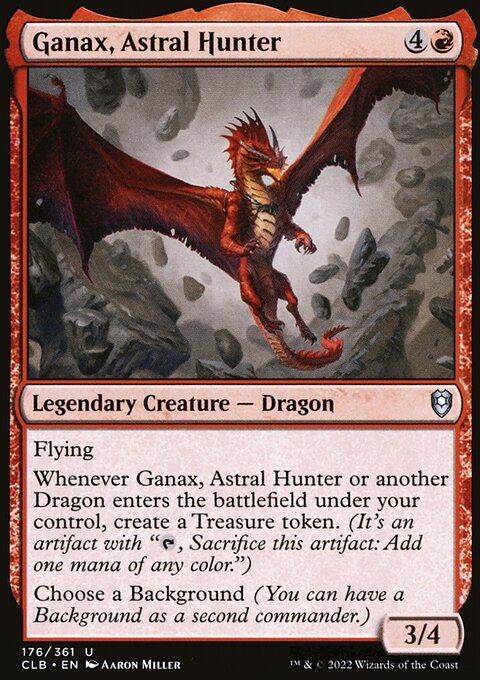 Ganax, Astral Hunter [Commander Legends: Battle for Baldur's Gate]