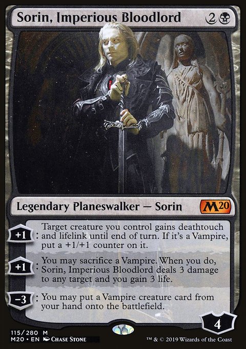 Sorin, Imperious Bloodlord [Core Set 2020]