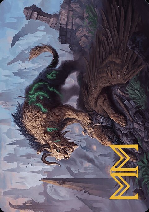 Axebane Ferox Art Card [Murders at Karlov Manor Art Series]