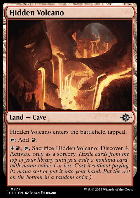Hidden Volcano [The Lost Caverns of Ixalan]
