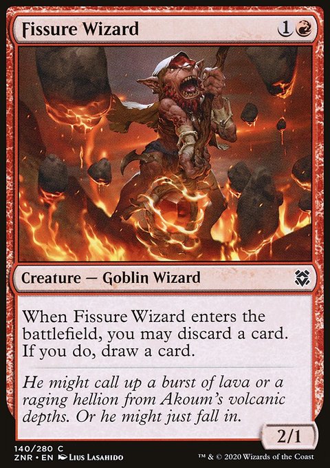 Fissure Wizard [Zendikar Rising]